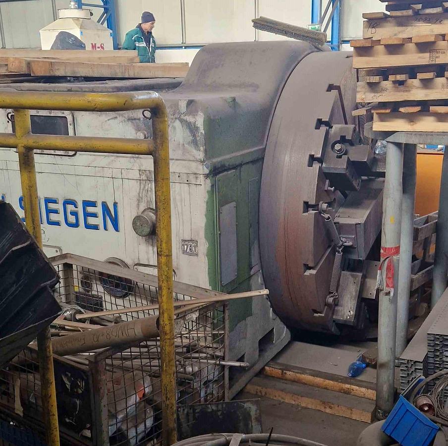 Used Lathe Heavy Duty Waldrich Siegen