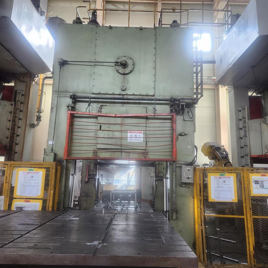 Used Sheet Stamping Line Mechanical Dongshin 600T-400T-300T-300T