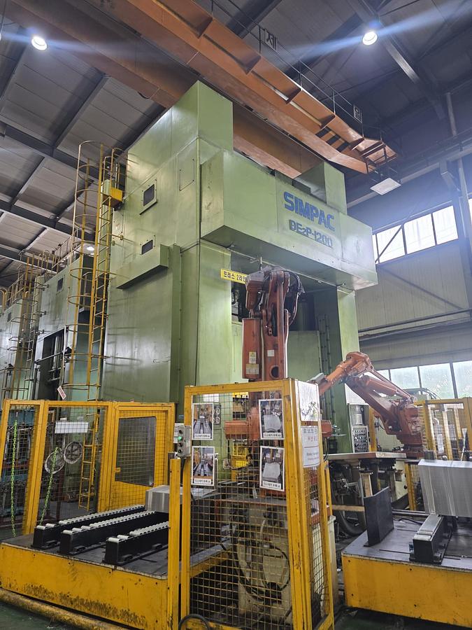 Used Sheet Stamping Line Mechanical KIA 800-500-400-400-400