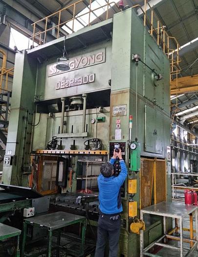 Sheet Stamping Line Mechanical Ssangyong 600 - 300 - 300-300