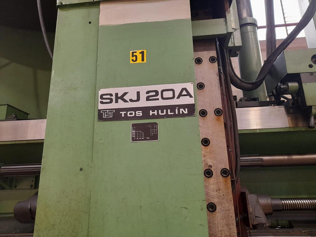 Used Lathe Vertical Turning Tos SKJ20A