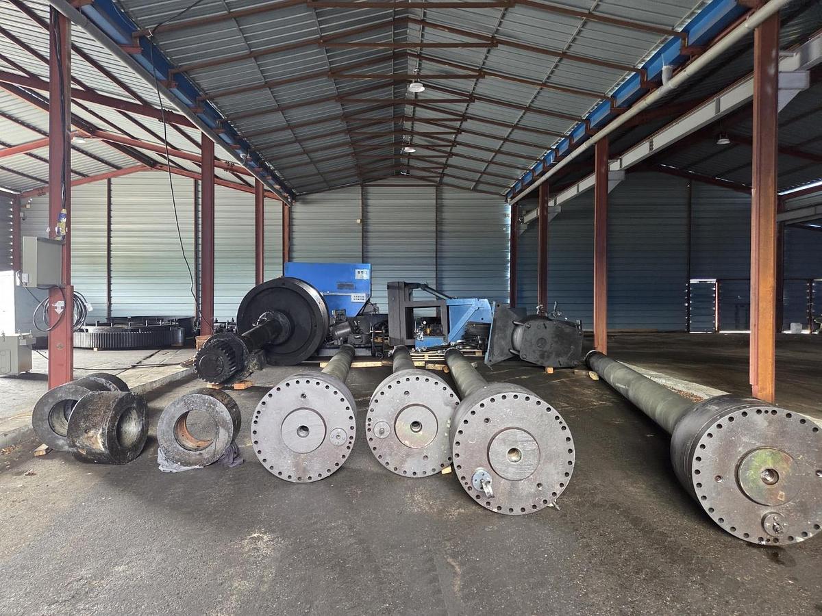 Used 2500 tons Press Hot Forging TMP Voronezh K8544