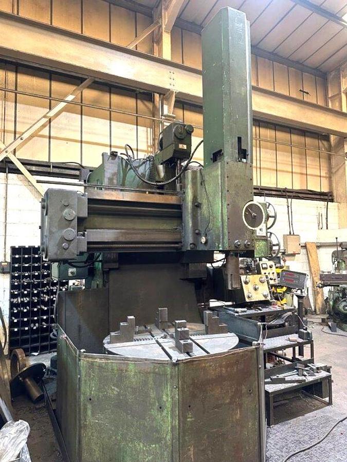Used Lathe Vertical Turning Webster & Bennett