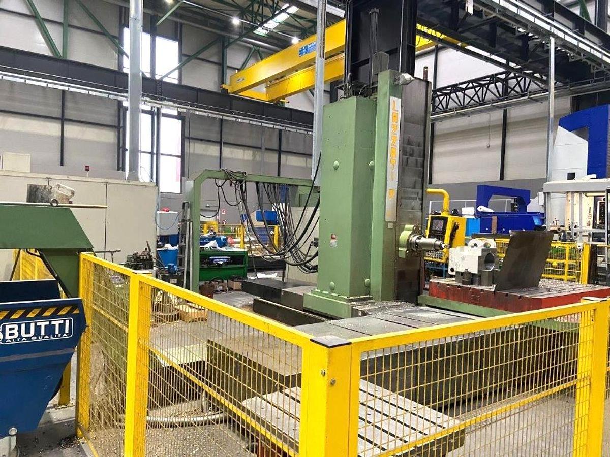 Used Borer Horizontal Table Type CNC Lazzati HB130T