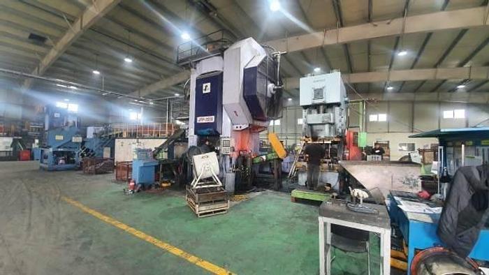 Used Press Hot Forging Jaewoo (J&H) JFP-2000