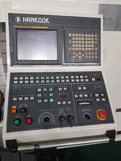 Used Lathe Vertical Turning CNC Hankook VTC-100CNC