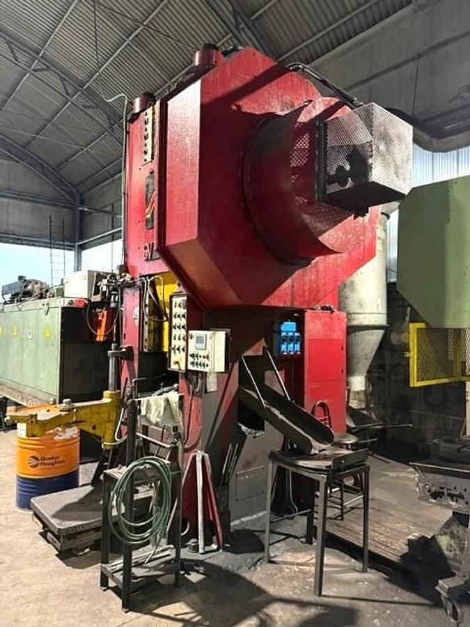 Refurbished 650 tons Press Hot Forging Manzoni