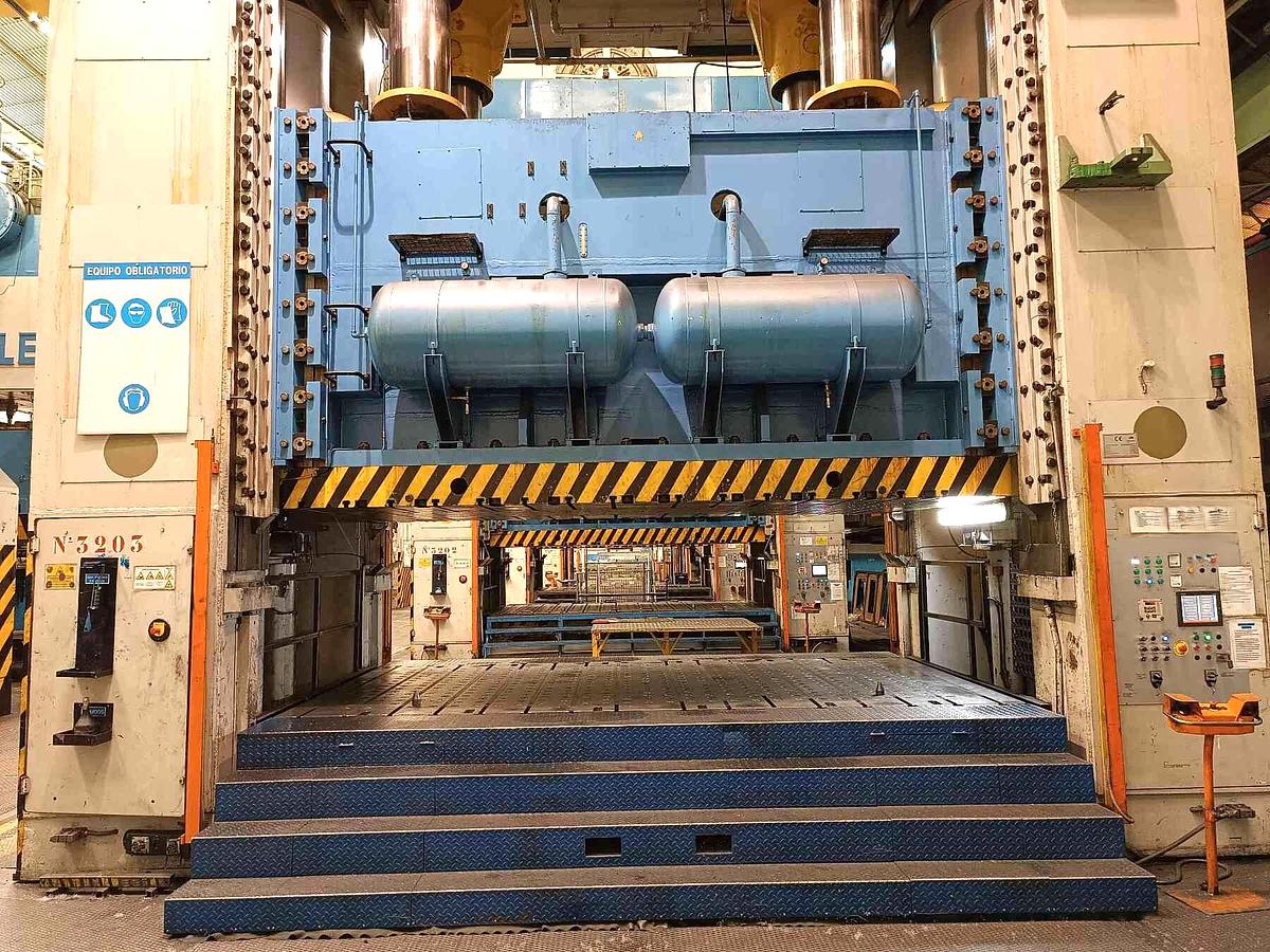 Used 2000 tons Press Sheet Stamping Mechanical  TMP Voronezh Russia