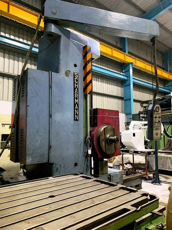 Used Borer Horizontal Floor Type Scharmann WF132V