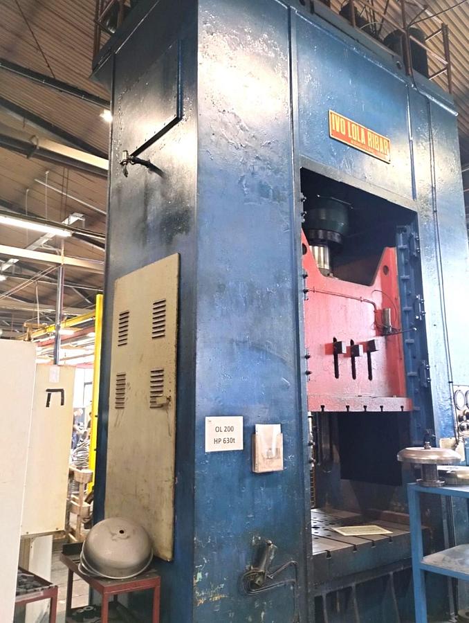 Used 630 tons Press Forging Hydraulic Ivo Lola Ribar HPD-2-630
