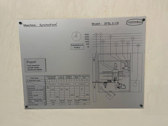 Used Gear Grinder Prawema SFSL 2-1/R