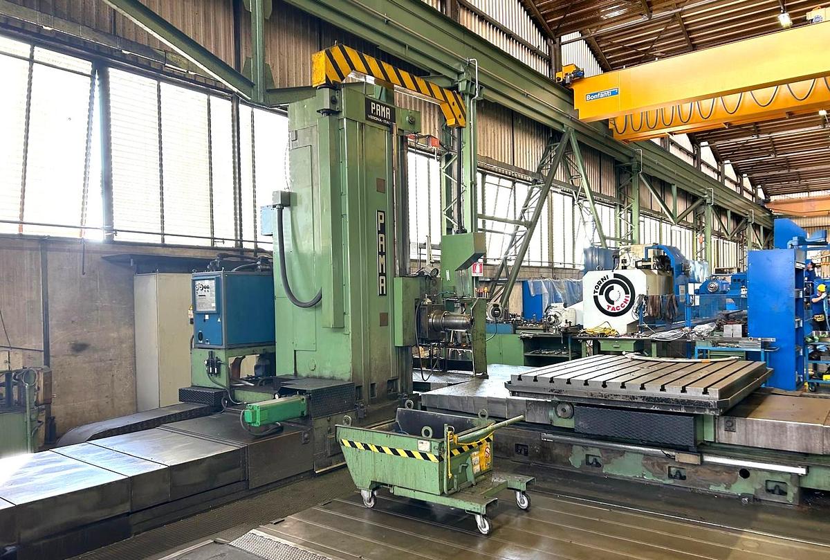 Used Borer Horizontal Floor Type CNC Pama