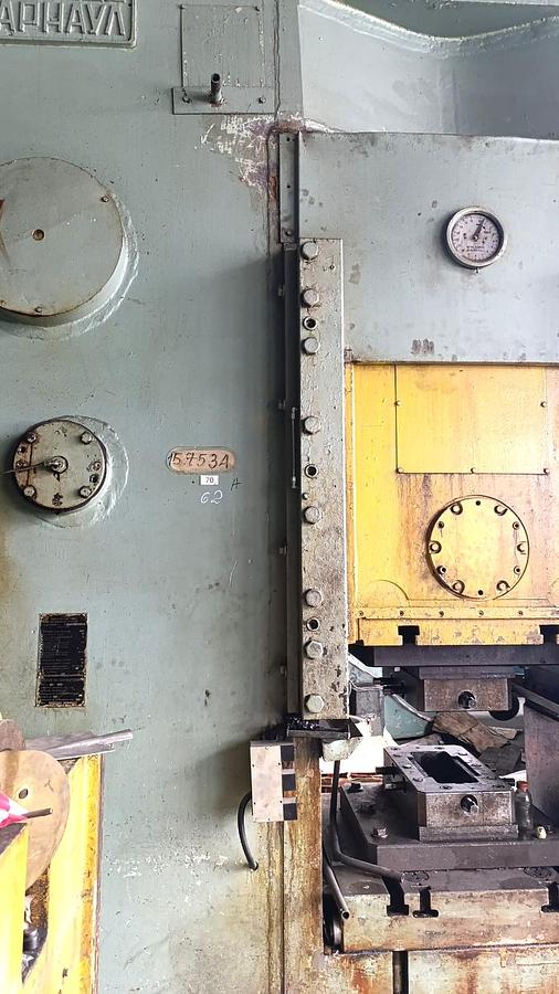 Used 1000 tons Press Knuckle Joint Coining Barnaul KB8340