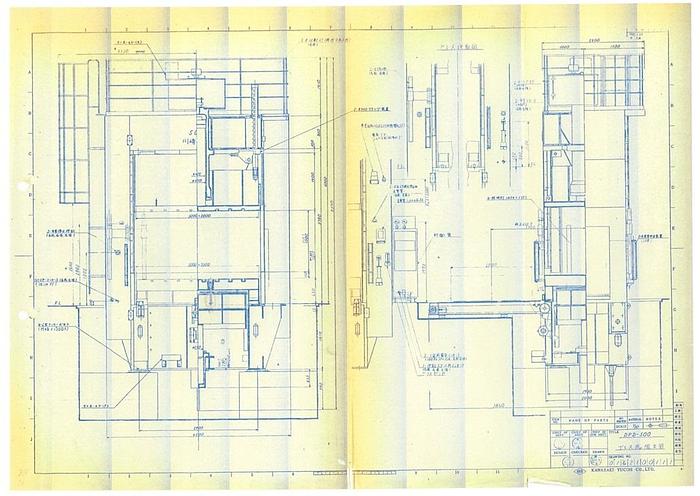 Used Press Sheet Stamping Hydraulic DPD-500 Kawasaki