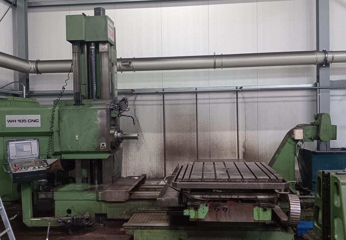 Used Borer Horizontal Table Type CNC Tos Varnsdorf WH105