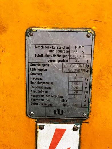 Used Borer Horizontal Table Type