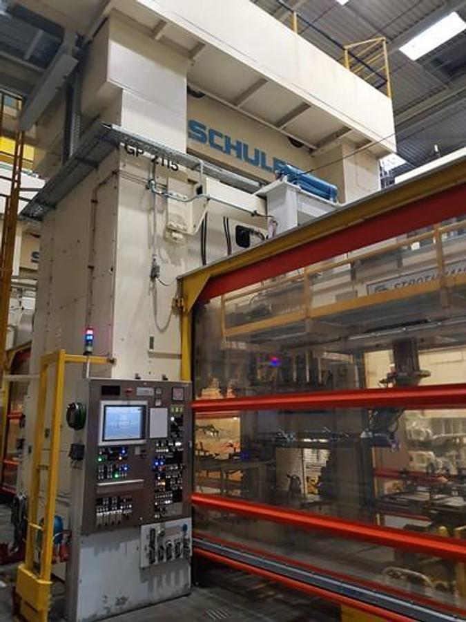 Used 800 tons Press Sheet Stamping Mechanical Schuler EB4-800-3,1-700