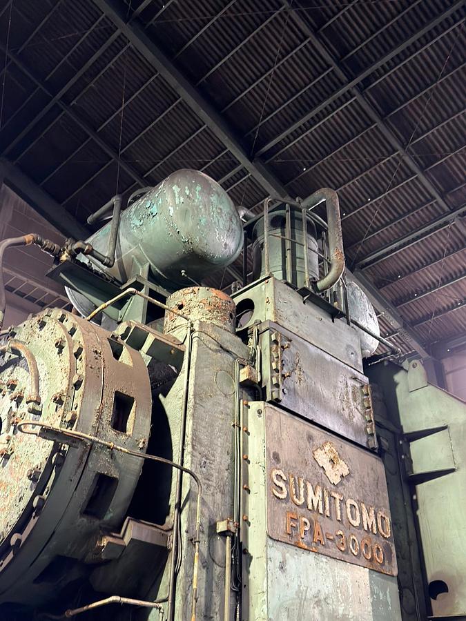 Used 3000 tons Hot Forging Line Sumitomo FPA-3000