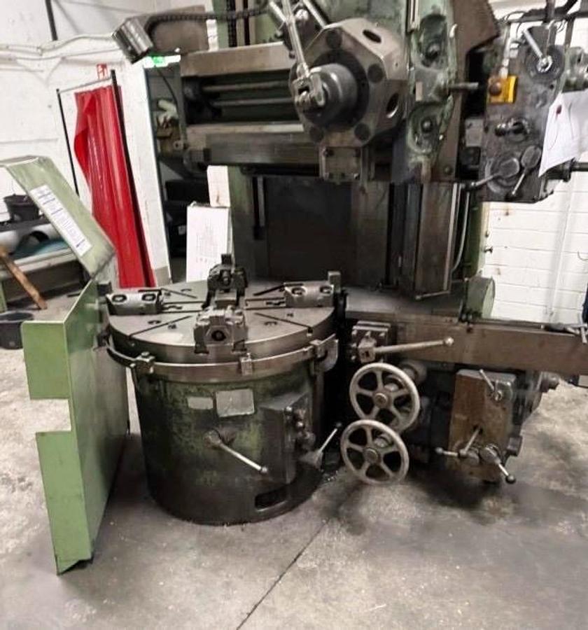 Used Lathe Vertical Turning Schiess