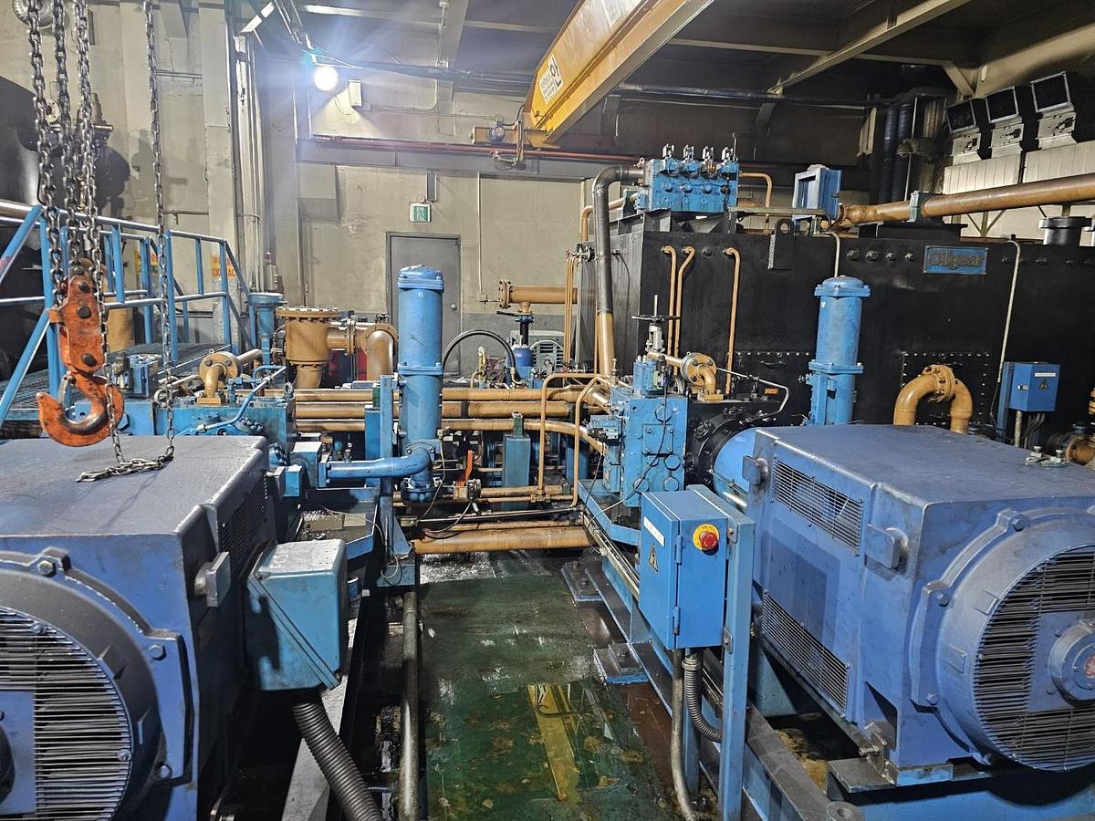 Used 8000 tons Press Forging Open Die Hydraulic United