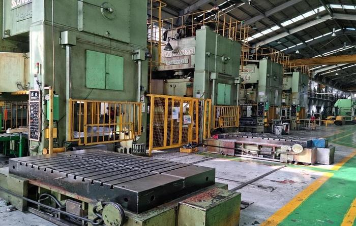 Sheet Stamping Line Mechanical Ssangyong 600 - 300 - 300-300
