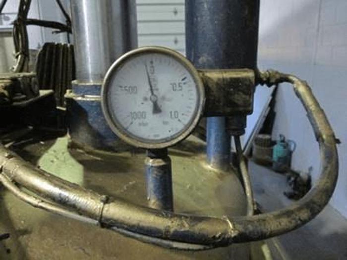 Used 250 GALLON MOLTENI DUAL SHAFT MIXER – C/S – VACUUM