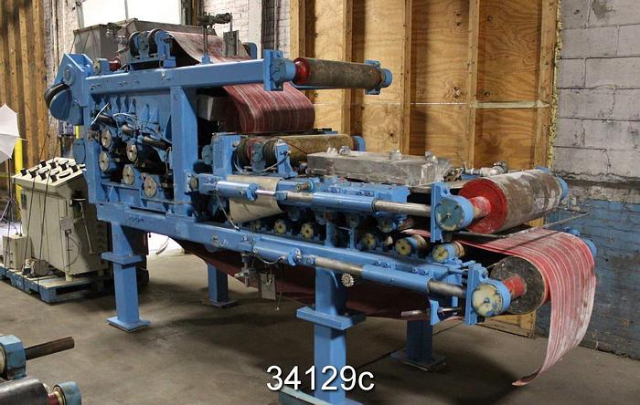 Used Fields & Boyd  Dewatering Sludge Press,  24" Wire Width #34129