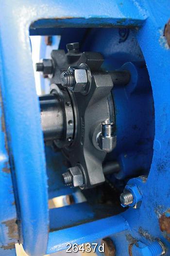 Used Goulds 3196 Pump, 3196, 8X10X13, 5 Vane Impeller, 12" Diameter  Impeller, Ductile Iron Casing, Ductile Iron Impeller, Ductile Iron Stuffing Box, Mechanical Seal,  Xlt-X Power End #26437