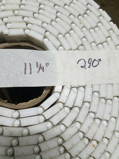 WHITE CONVEYER BELT 11 1/4" BY 290"
