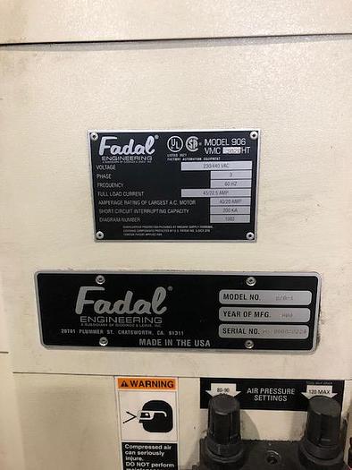Used 2000 FADAL VMC3020