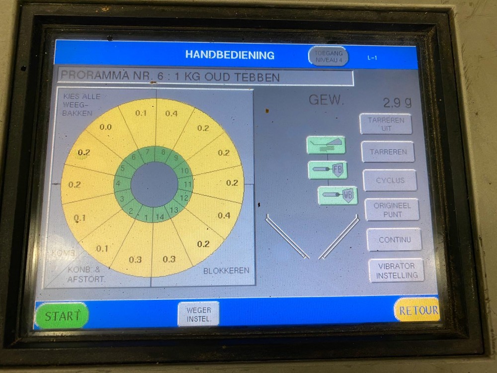 Used Yamato Multihead weigher