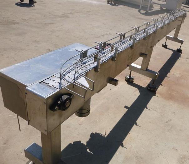 Used Conveyor, Belt, 4" x 13'3", S/st, 1/2 HP #S744011