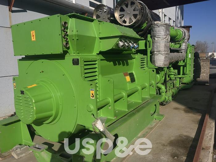 2 MW 2017 New Jenbacher JMS612GS Natural Gas Generator Sets