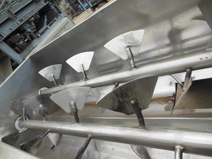 Used Mixer, Paddle, 40 CF, S/st, Blondheim, Dual Shaft, #S742475