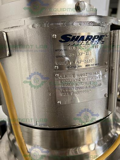 Used Precision  250 Liter Stainless Steel Jacketed Reactor 400 PSI w/ Reliance Motor