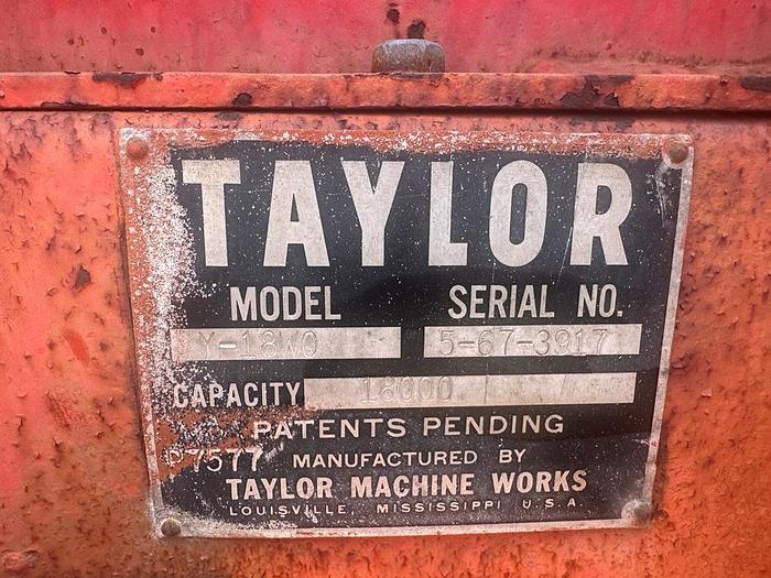 Used TAYLOR Y-18WO