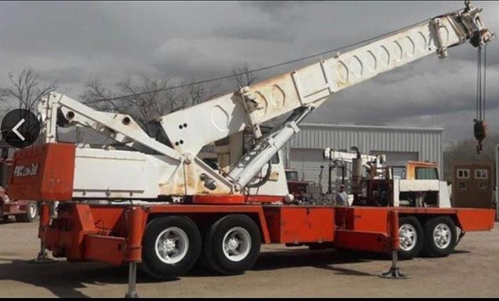 Used LINKBELT HTC-35 HYD TRUCK CRANE
