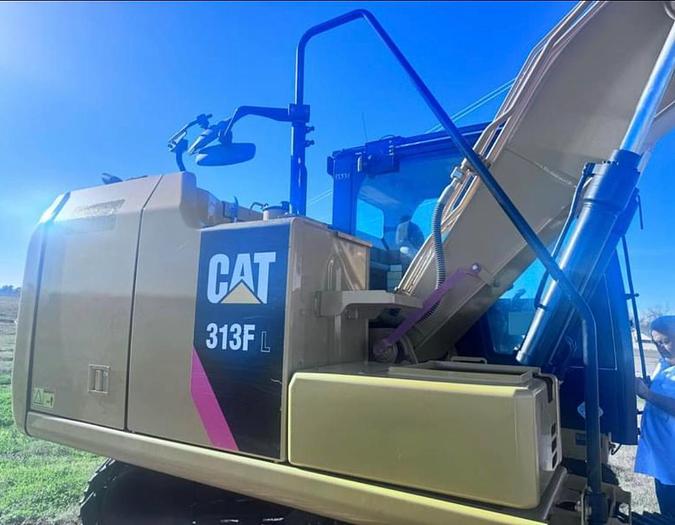 Used 2017 CAT 313FL EXCAVATOR