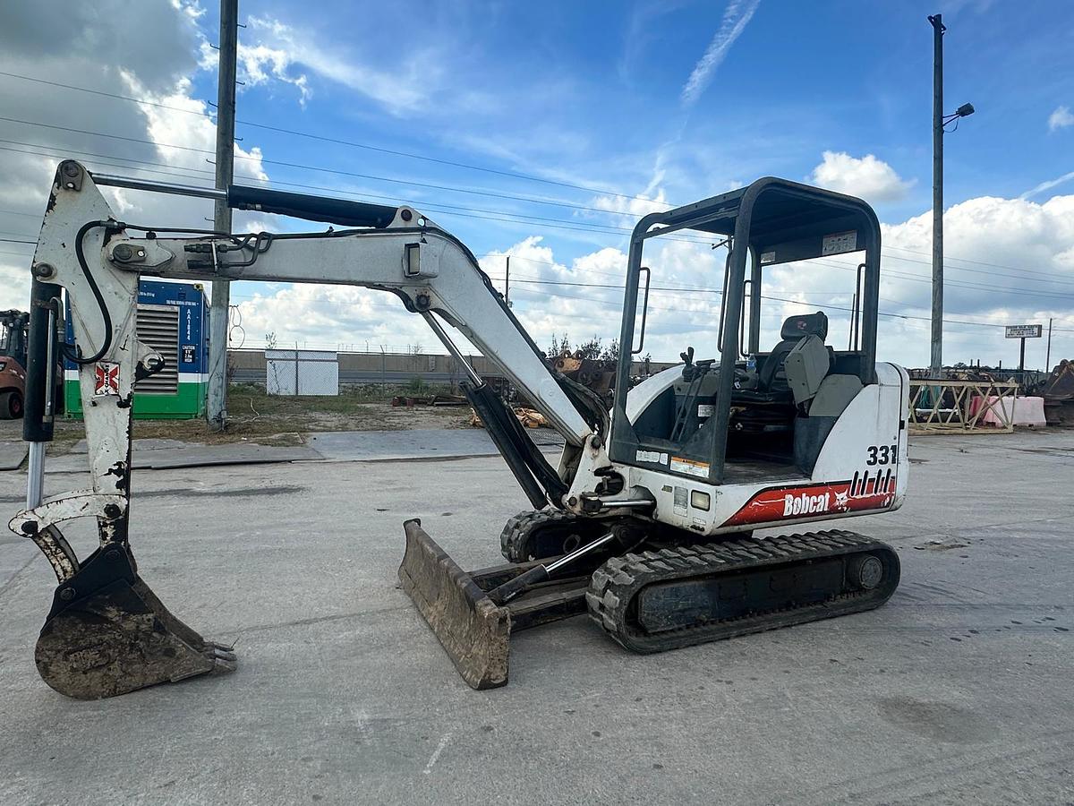 Used 2002 BOBCAT 331 EXCAVATOR