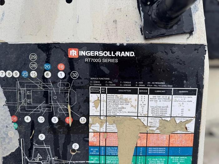 Used INGERSOLL RAND RT706G
