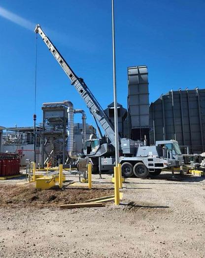 Used 1993 GROVE TMS 745 B HYDRAULIC CRANE