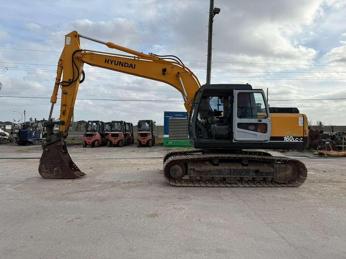 Used 2009 HYUNDAI ROBEX 160LC-7A EXCAVATOR