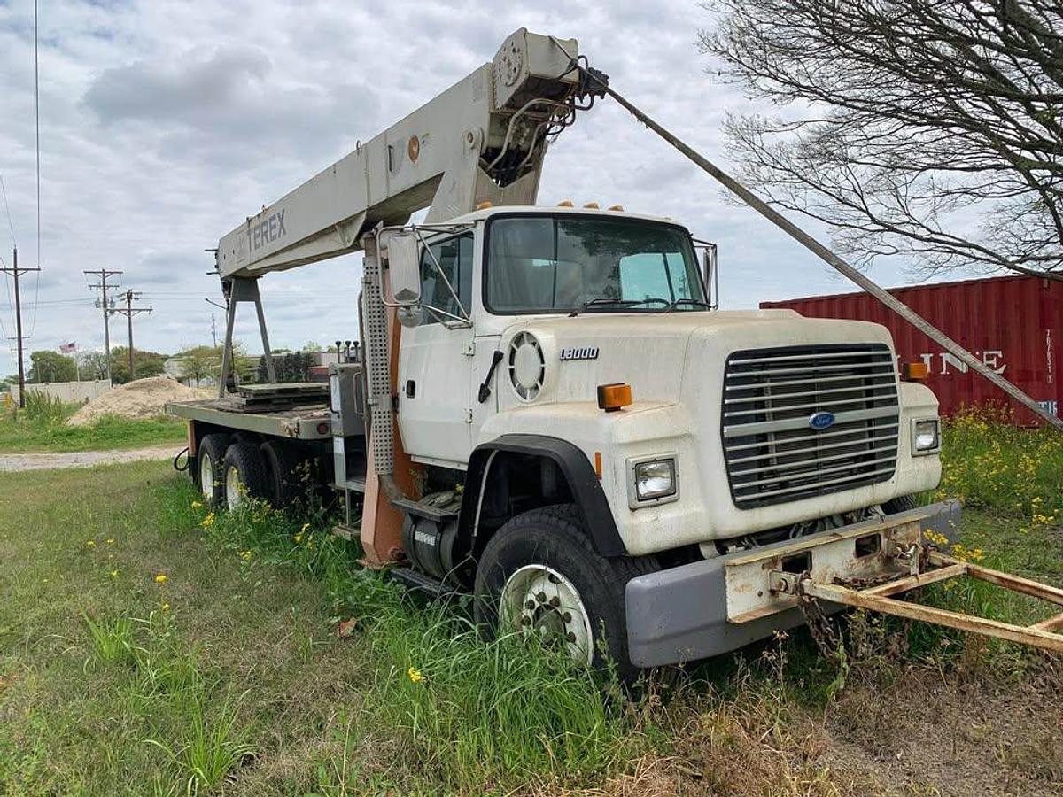 Used 1995 TEREX TC4792 BOOM TRUCK