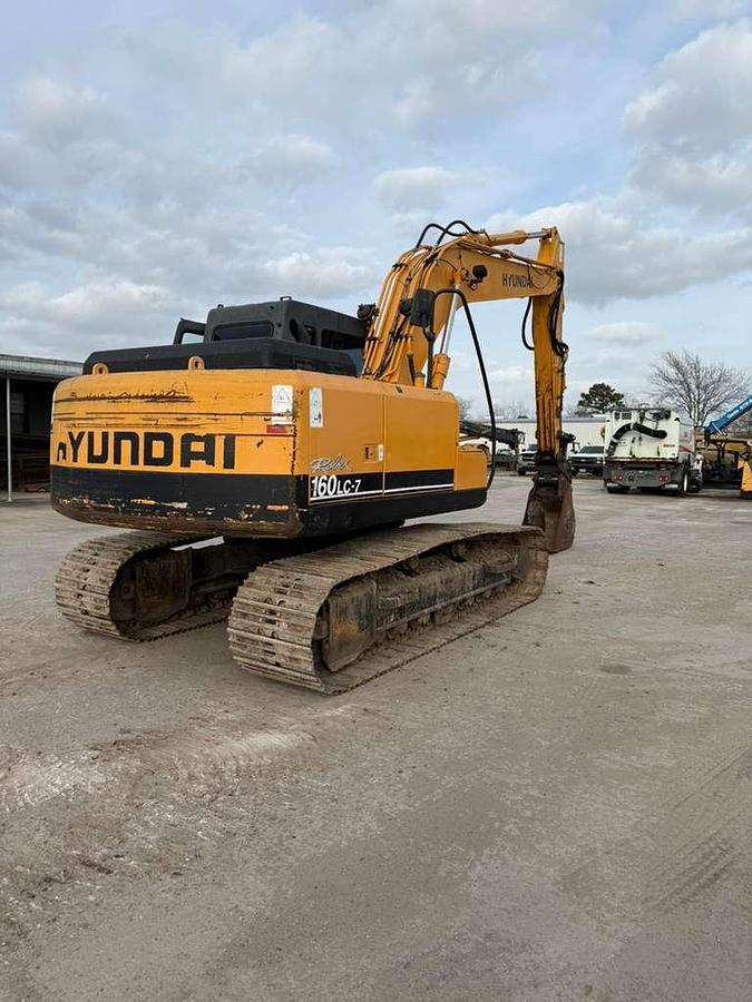 Used 2009 HYUNDAI ROBEX 160LC-7A EXCAVATOR