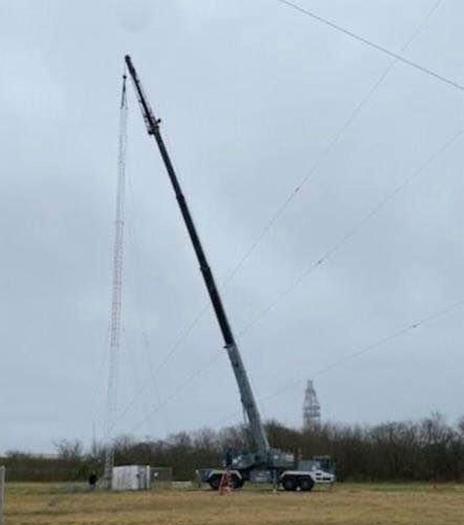 Used 1993 GROVE TMS 745 B HYDRAULIC CRANE