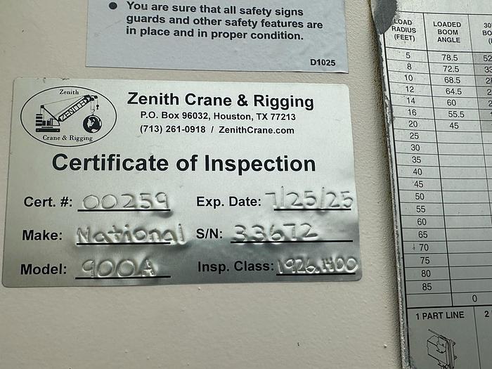 Used 2001 PETERBUILT 357 CRANE TRUCK