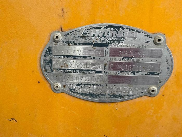 Used 1998 HYUNDAI  LC 210-3