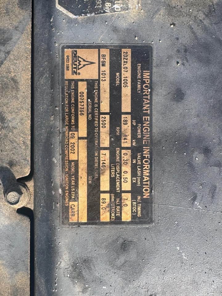 Used 2002 DUETZ DIESEL ENGINE