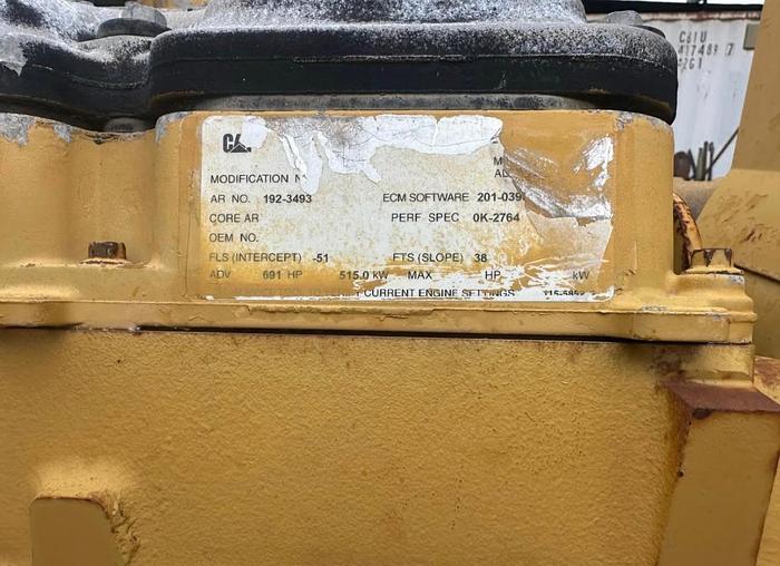 Used CAT 500KW GENERATOR