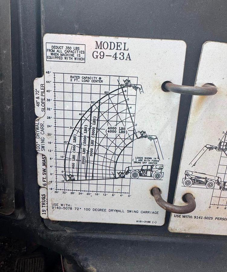 Used JLG G9-43A 